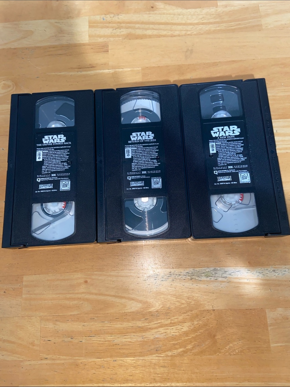 Star Wars Trilogy VHS Set - Picture 5 of 9